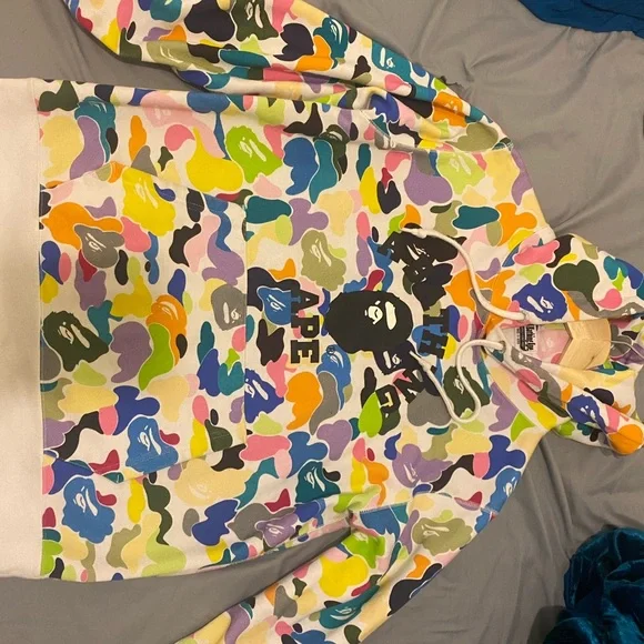 Bape Multi Camo Hoodie - Picture 1 of 3